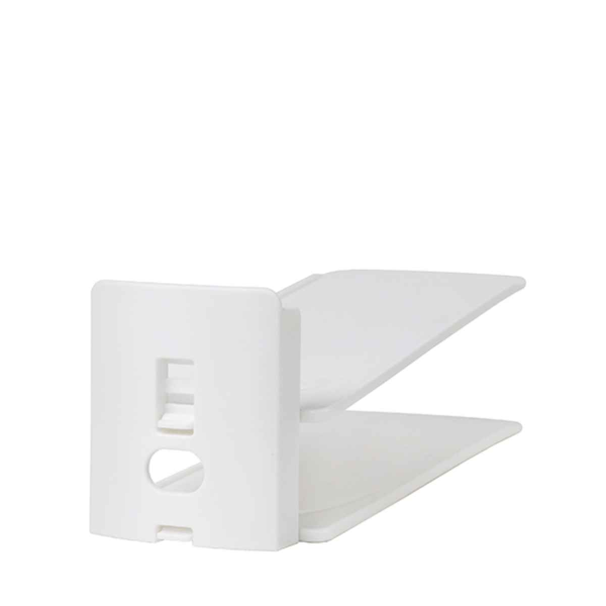 靴ホルダー 高さ調整可 10個セット ( 下駄箱 靴 ホルダー 10個 玄関 下駄箱収納 靴収納 玄関収納 省スペース スリム 高さ調節可能 シューズホルダー 靴スタンド 下駄箱整理 靴箱 整理 日本製 )