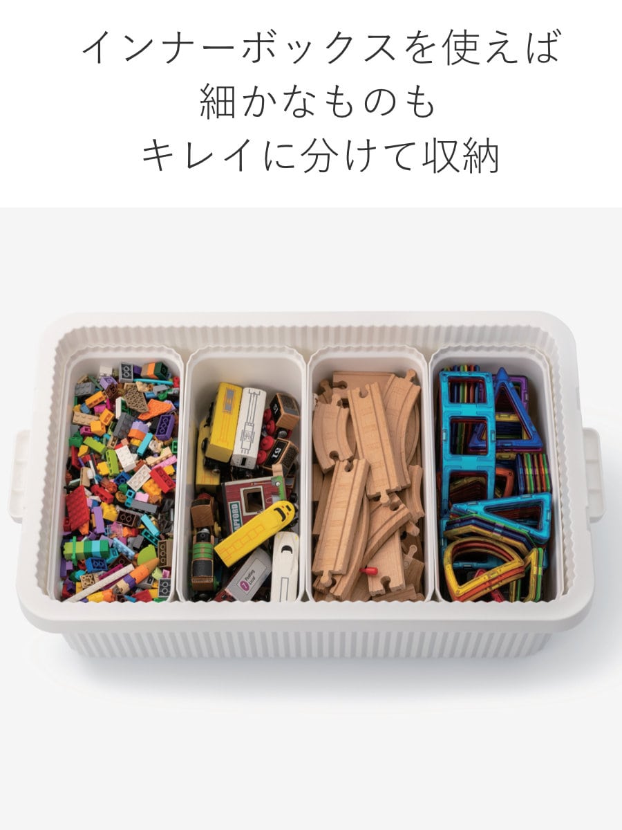 コンテナボックス 53L 浅型 スタックアップコンテナー53 ( 収納ボックス 蓋付き フタ付き 座れる 収納ケース 大型 日本製 アウトドア キャンプ 屋外 屋内 大容量 収納 ボックス ケース 工具箱 プラスチック おしゃれ ) 【グレー】 グレー