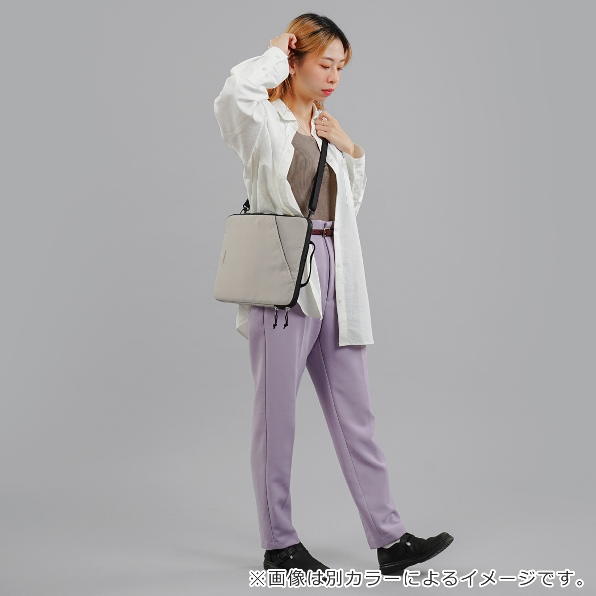 【アウトレット】 スリーブケース hellolulu エール ERLE 3WAY 14インチ ( ケース ショルダーバッグ PCバッグ ハロルル 肩掛け かばん 鞄 ノートパソコン 軽い 斜め掛け 持ち運び A4 書類 ) 【Avocado】 Avocado