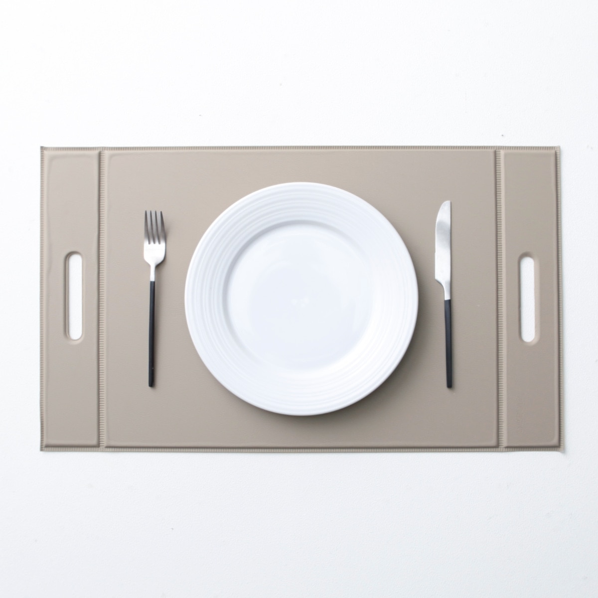 トレー ZICZAC TOGO Foldable Tray Placemat Lサイズ ( お盆 トレイ ランチョンマット プレイスマット 滑り止め すべり止め PVC 拭ける 57×33cm )