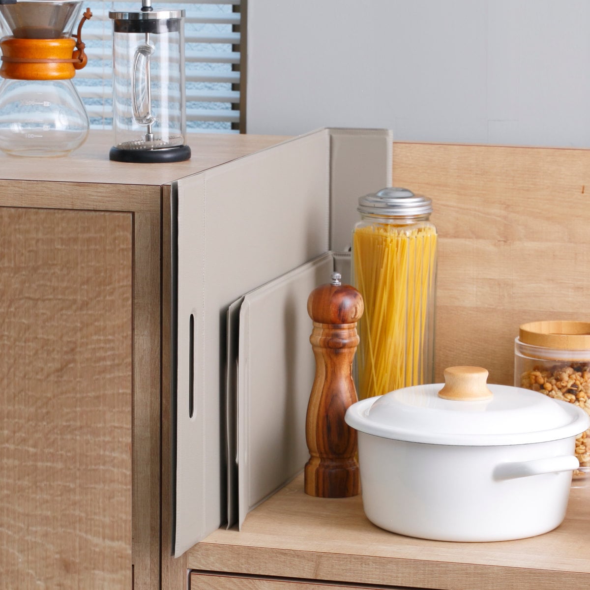 トレー ZICZAC TOGO Foldable Tray Placemat Sサイズ ( お盆 トレイ ランチョンマット プレイスマット 滑り止め すべり止め PVC 拭ける 45×21cm )