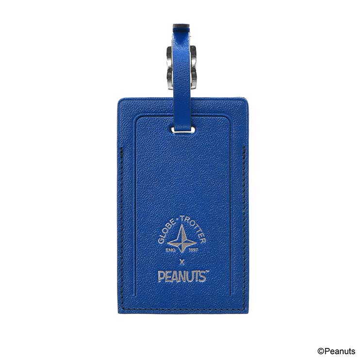 ピーナッツ ラゲッジタグ コバルトブルー コバルトブルー