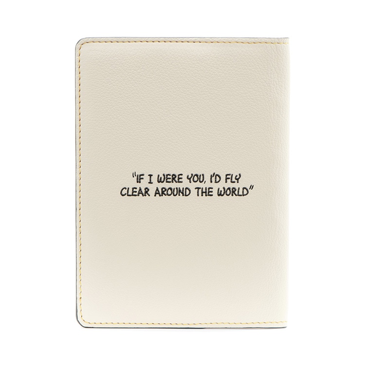 ピーナッツ パスポートスリーブ フライング エース アイボリー/レッド アイボリー/レッド