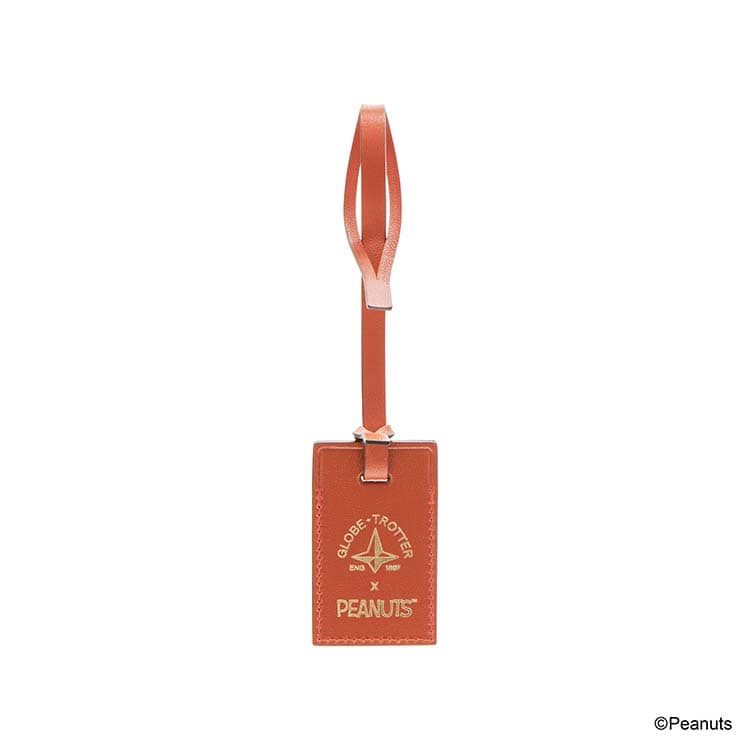 ピーナッツ スモールラゲッジタグ ホリデーオレンジ ホリデーオレンジ
