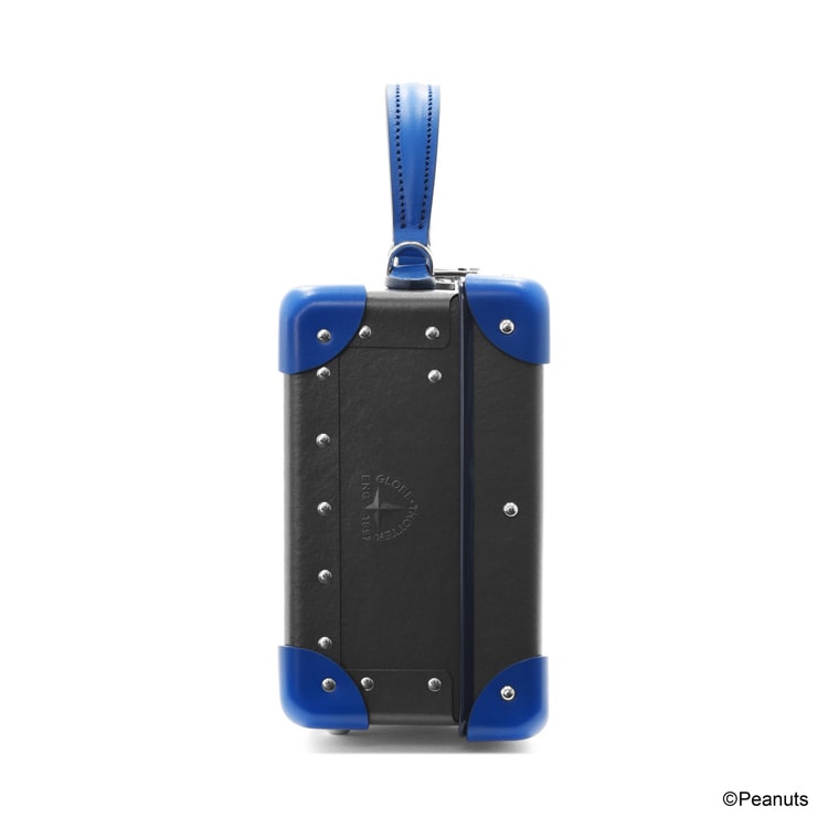 ピーナッツ ザ・ロンドン・スクエア ハンドバッグ チャコール/コバルトブルー