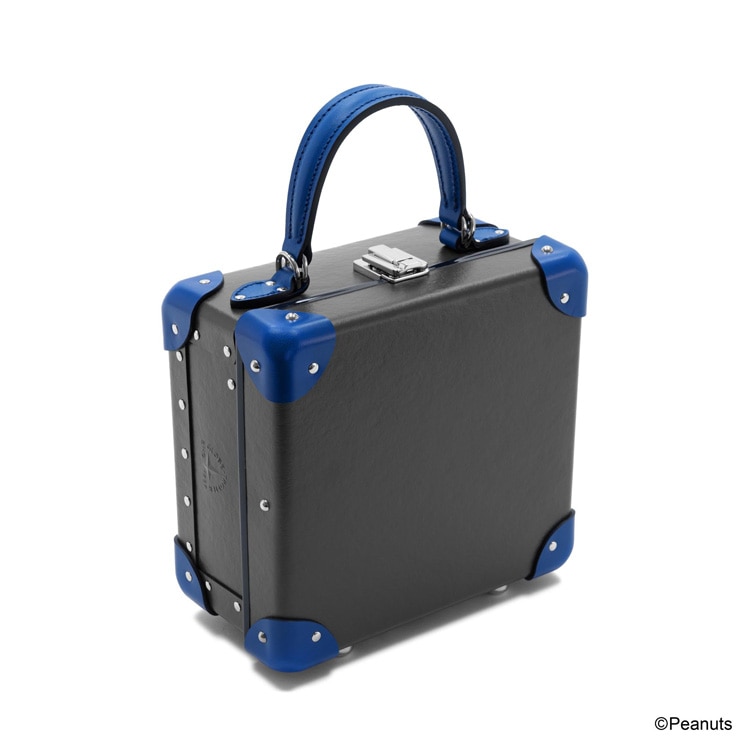 ピーナッツ ザ・ロンドン・スクエア ハンドバッグ チャコール/コバルトブルー