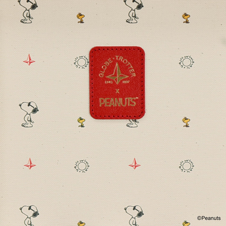 ピーナッツ ザ・ロンドン・スクエア ハンドバッグ アイボリー/ドッグハウス・レッド