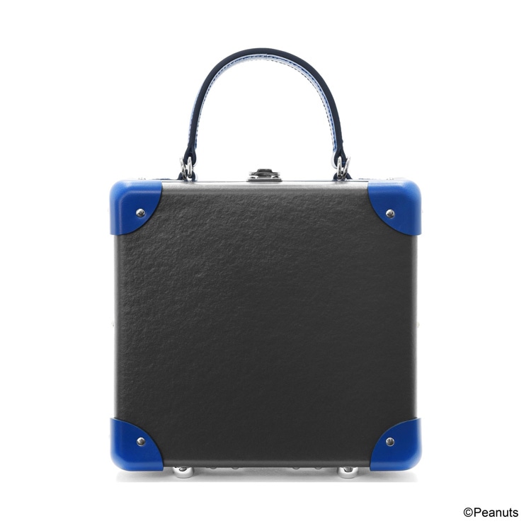 ピーナッツ ザ・ロンドン・スクエア ハンドバッグ チャコール/コバルトブルー