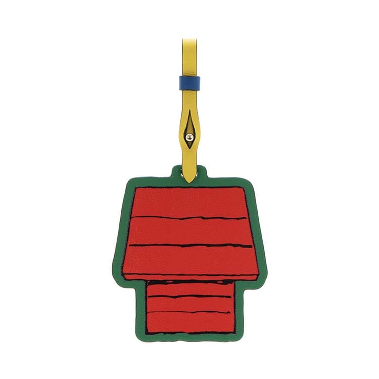 ピーナッツ ドッグハウス チャーム グリーン