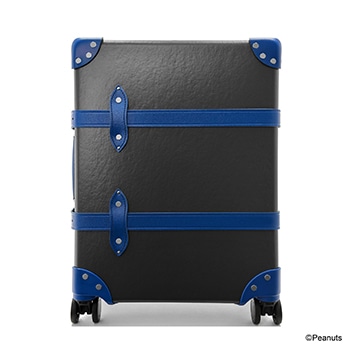 ピーナッツ  キャリーオン 4ホイール チャコール/コバルトブルー スーツケース