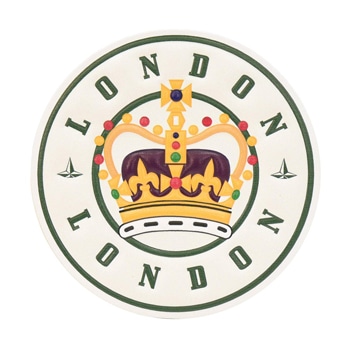 レザーステッカー ロンドン