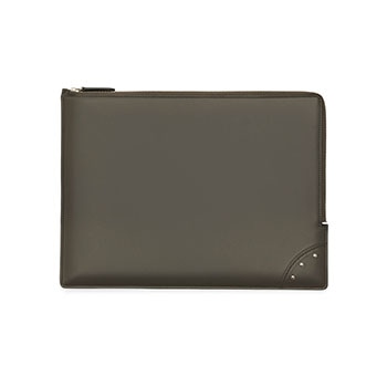 メトロポリス A4 ドキュメントホルダー オリーブ/クロム