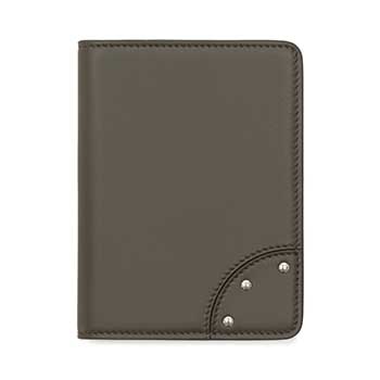 メトロポリス パスポートスリーブ オリーブ/クロム