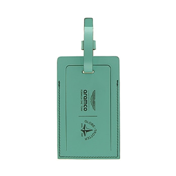 【数量限定】Aston Martin Aramco F1 Team AMR25 ラゲッジタグ ティール