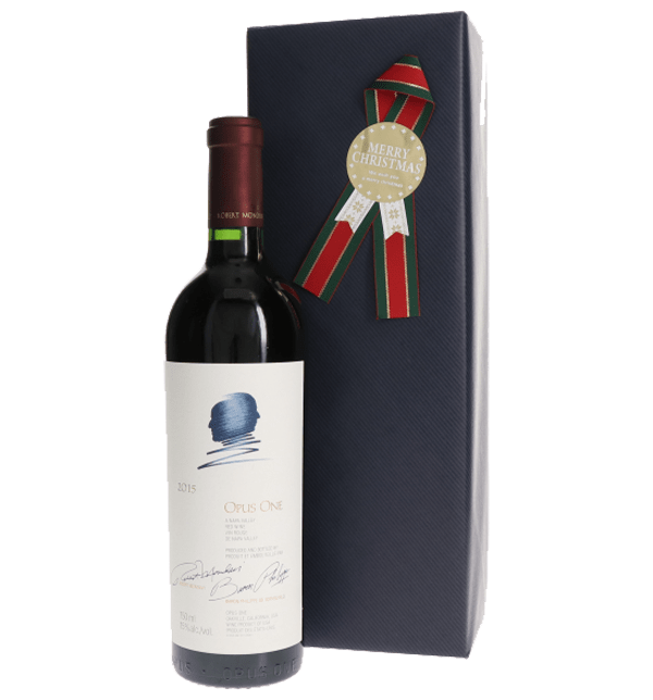 クリスマスラッピング BULE ギフトBOX入り 1本用(ワイン購入者限定) 2900000003217
