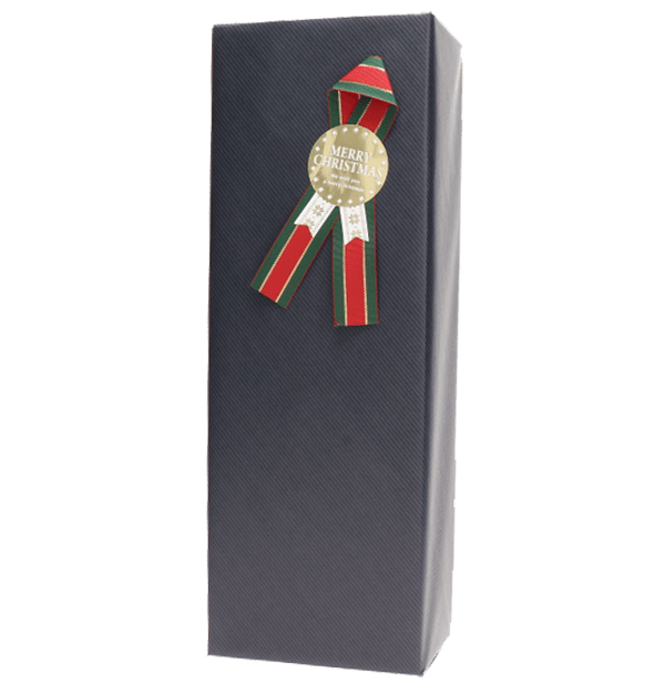 クリスマスラッピング BULE ギフトBOX入り 1本用(ワイン購入者限定) 2900000003217