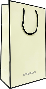 ワインの奏 オリジナルロゴ入り紙袋　2本用　ワイン＆ギフトボックス購入者限定販売