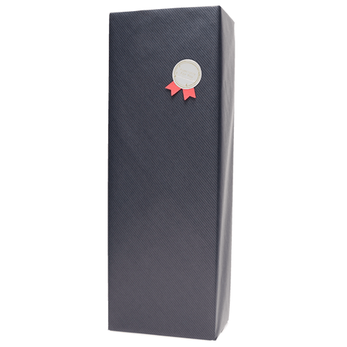 ギフトBOX１本用　包装紙【ネイビー】ワイン購入者限定販売