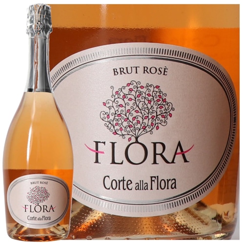 コルテ・アッラ・フローラ ブリュット・ロゼ・サン・ジョヴェーゼ NV/ Corte Alla Flora BRUT ROSE SAN GIOVESE　NV