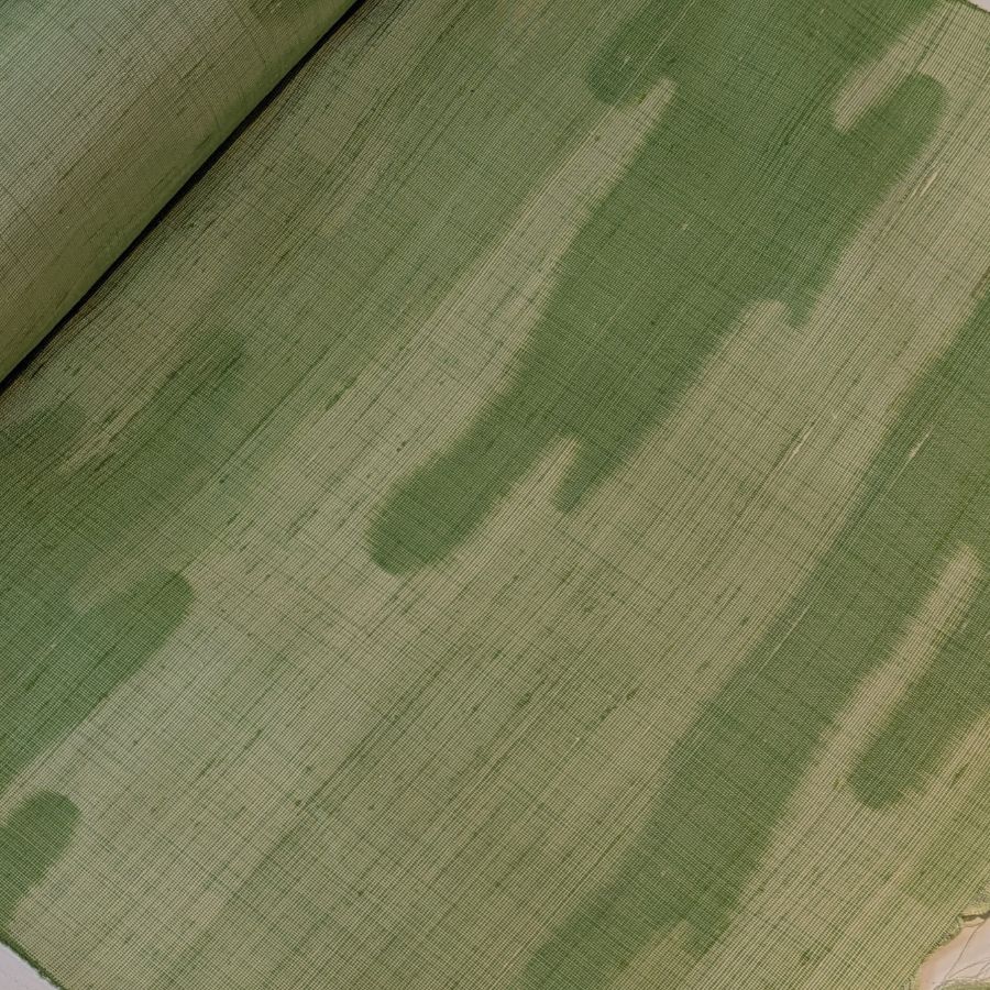 バッグの表地のアンティーク着物生地