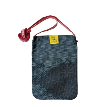 室町呉袋 ミニショルダーバッグ 着尺生地 001