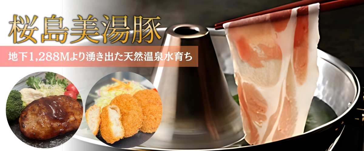 桜島美湯豚 コロッケ(３個入/240g×5P)