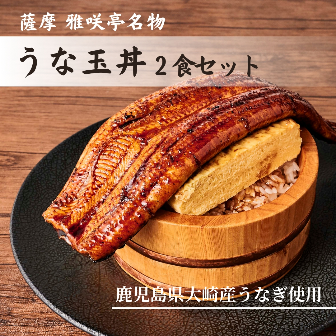 鹿児島県産鰻 うな玉セット×2食
