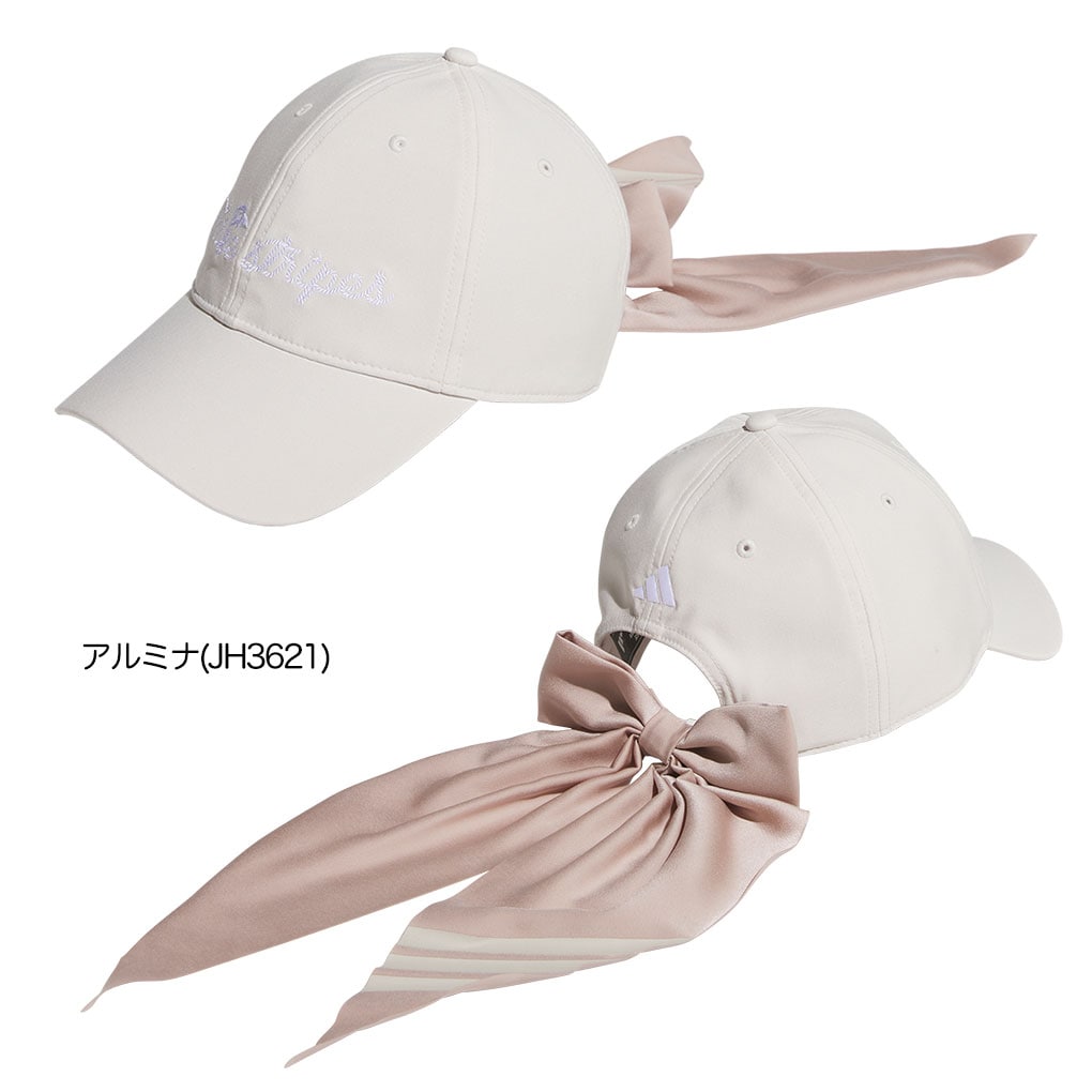 アディダス 撥水 リボンキャップ KUH34 レディース ゴルフキャップ