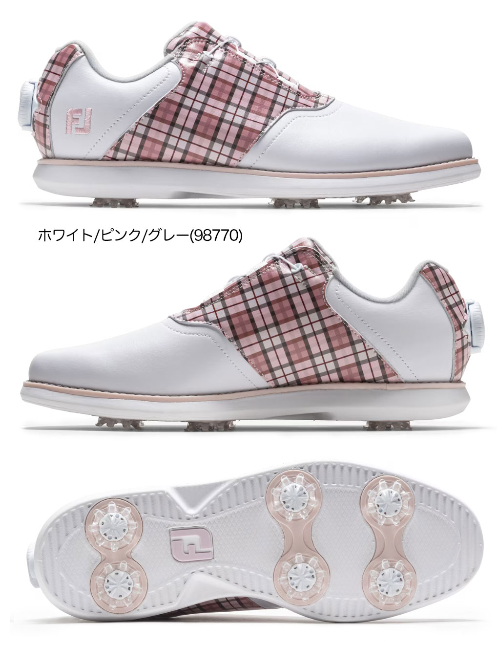 フットジョイ ゴルフシューズ WOMEN'S イーコンフォート BOA スパイク