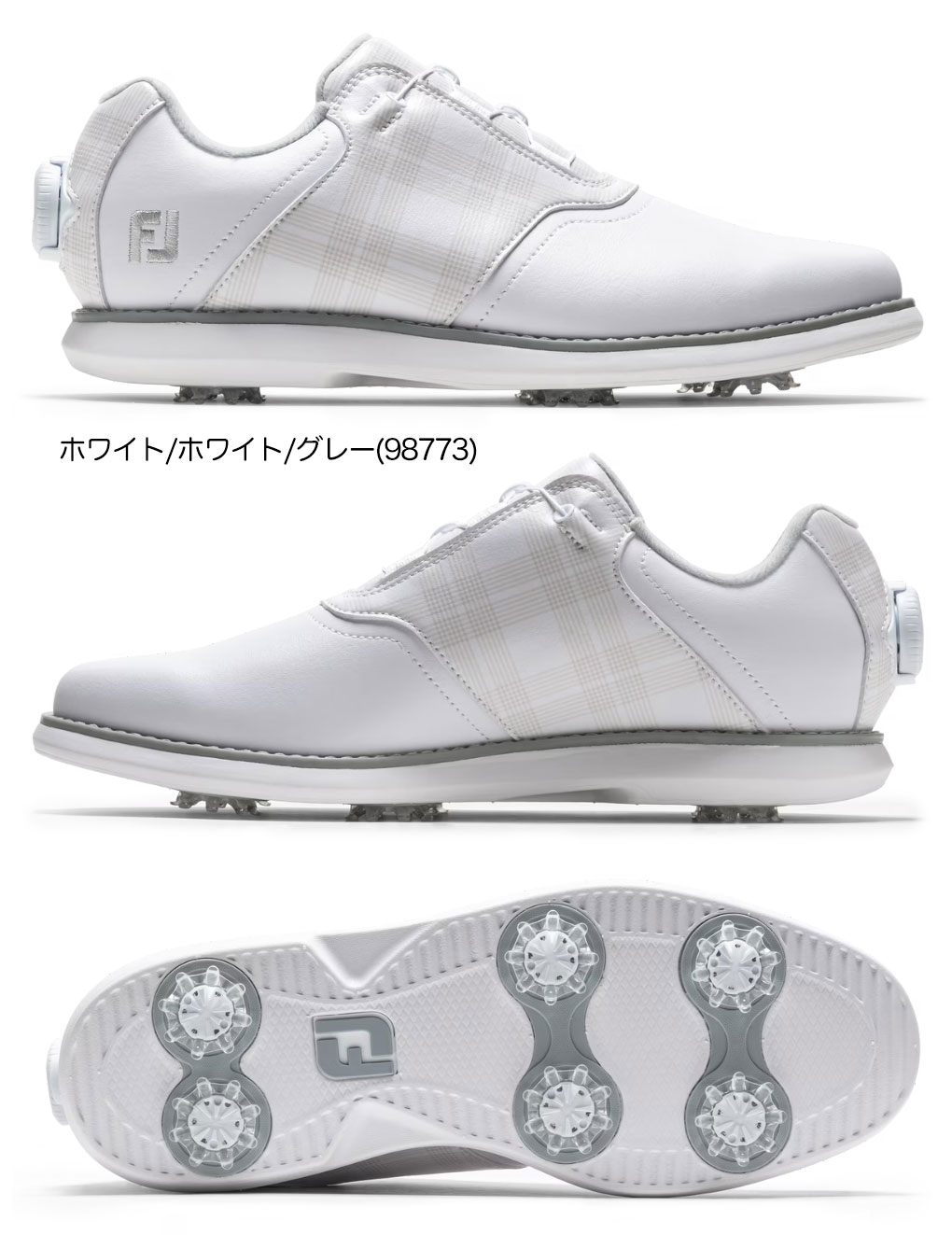 フットジョイ ゴルフシューズ WOMEN'S イーコンフォート BOA スパイク