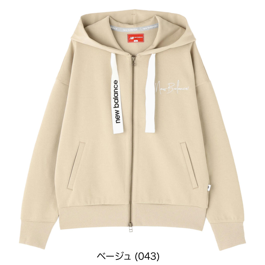 ニューバランス スウェット フルジップ フーディー 012-5262502