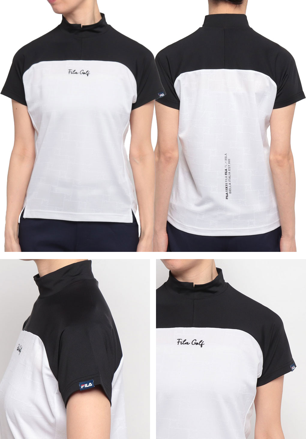 FILA GOLF モックネックシャツ 754642 レディース フィラゴルフ 2024春