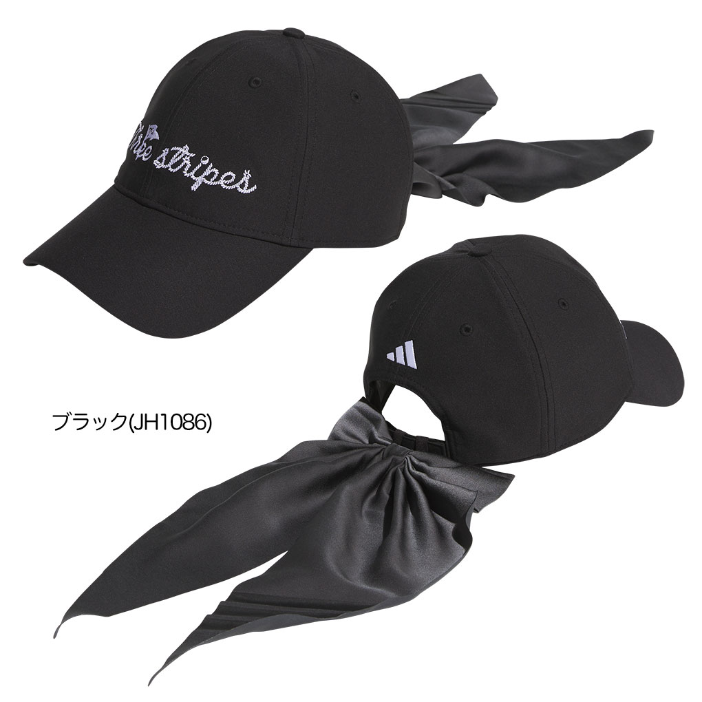 アディダス 撥水 リボンキャップ KUH34 レディース ゴルフキャップ