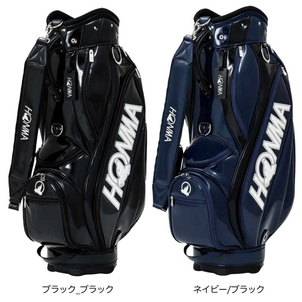 本間ゴルフ キャディバッグ 9型 Wフュージョン カートバッグ CB12536