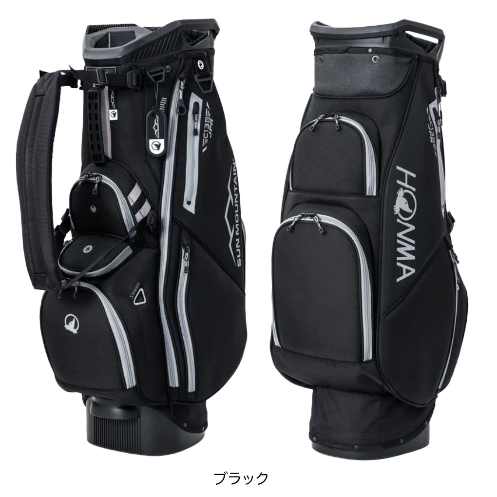 本間ゴルフ キャディバッグ 11.5型 HONMA x SUN MOUNTAIN 14WAYカート