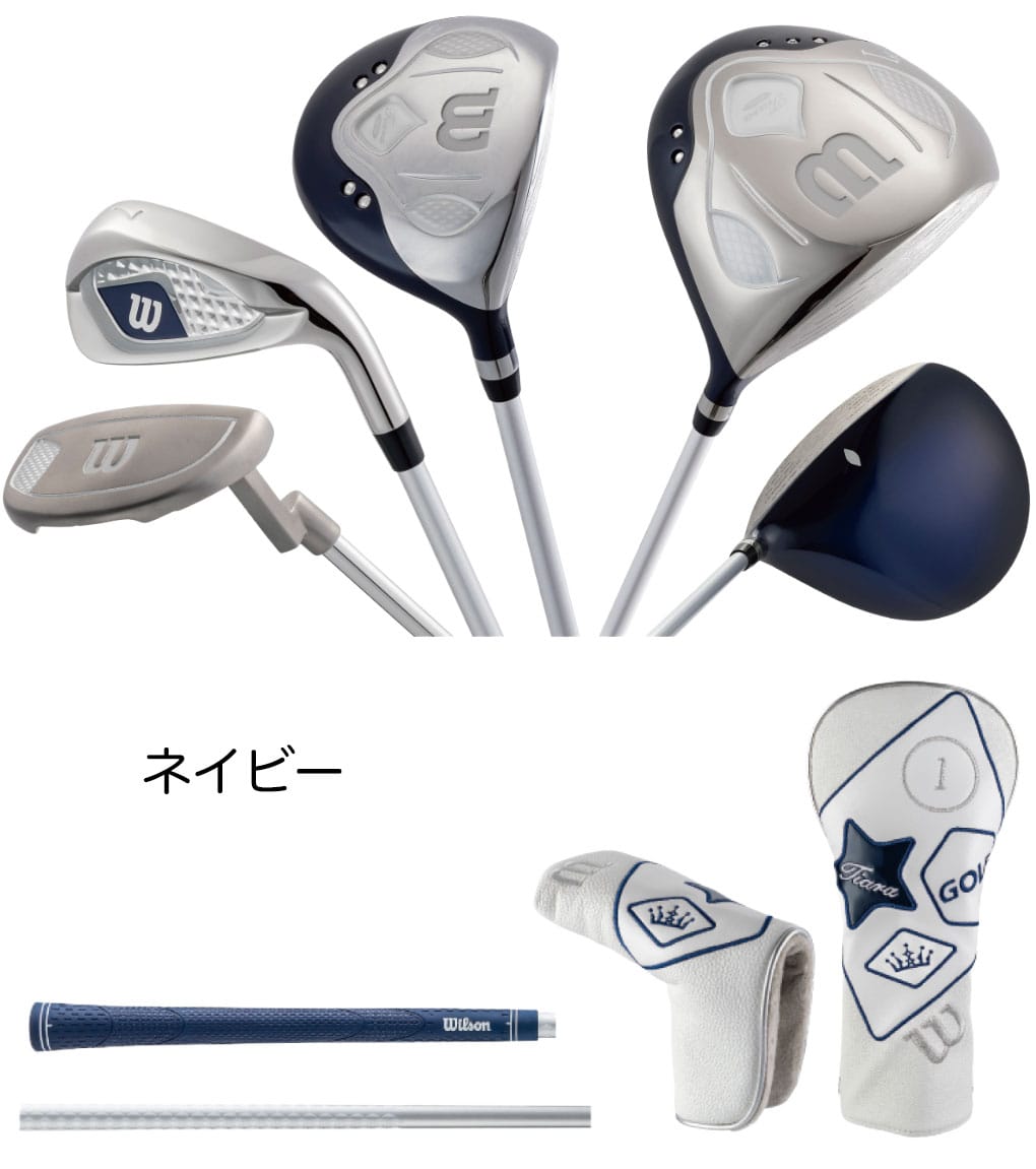 ウィルソン レディース クラブセット 6本セット TIARA Niino 6SET 右用