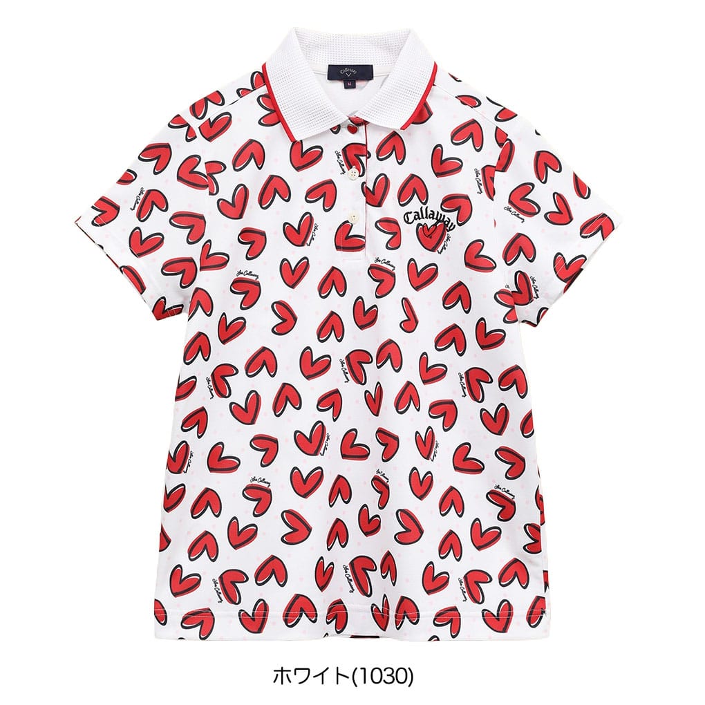 キャロウェイ ラブキャロウェイ半袖ポロシャツ WOMENS C25134221