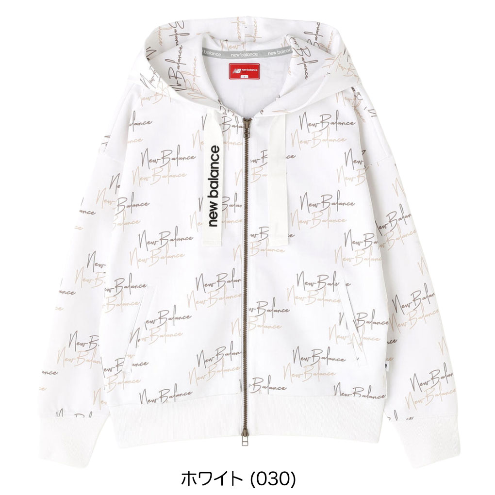 ニューバランス スウェット フルジップ フーディー 012-5262502