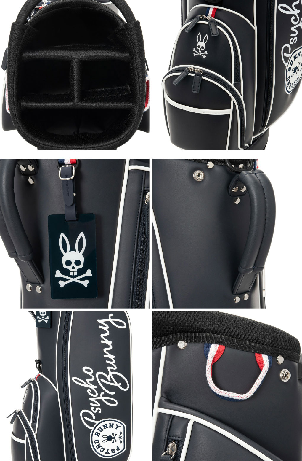 サイコバニー Psycho Bunny スタンドキャディバック LWG 9.0型