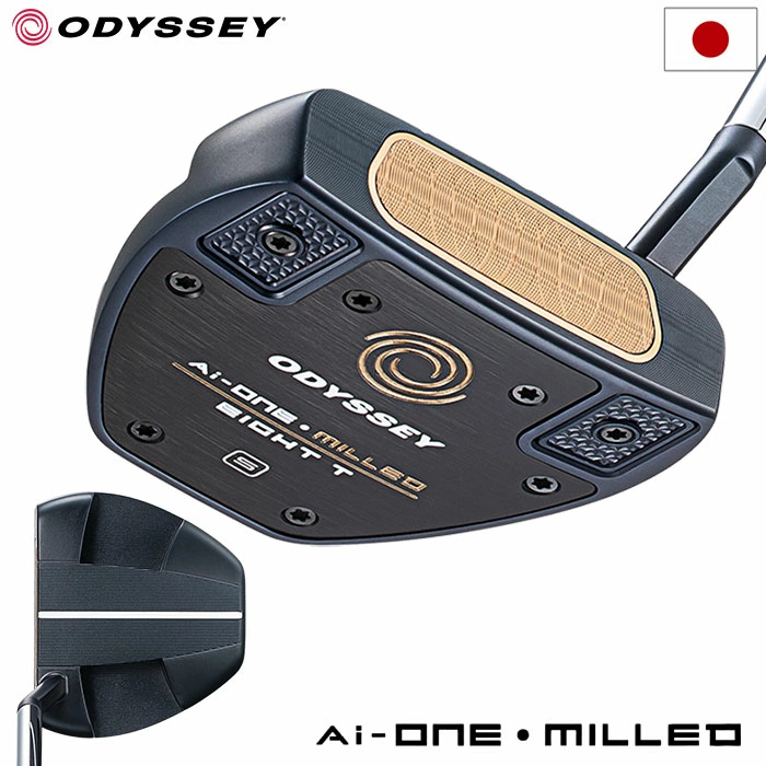 オデッセイ AI-ONE MILLED EIGHT T Sパター メンズ 右用 STROKE LAB 90