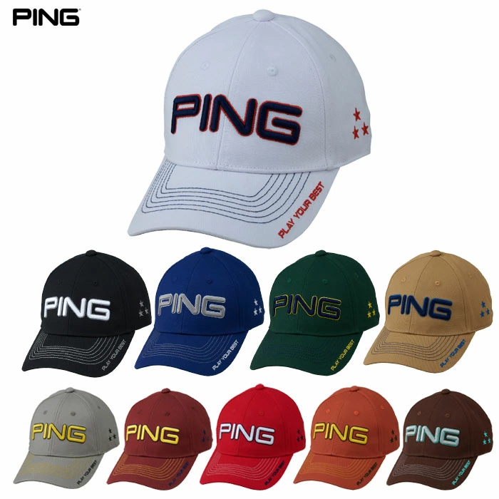 4本セット　HAIG&HAIG  DIMPLE ティンキャップ PING ピン HW-N2504 カラーコードカジュアルキャップ メンズ 帽子