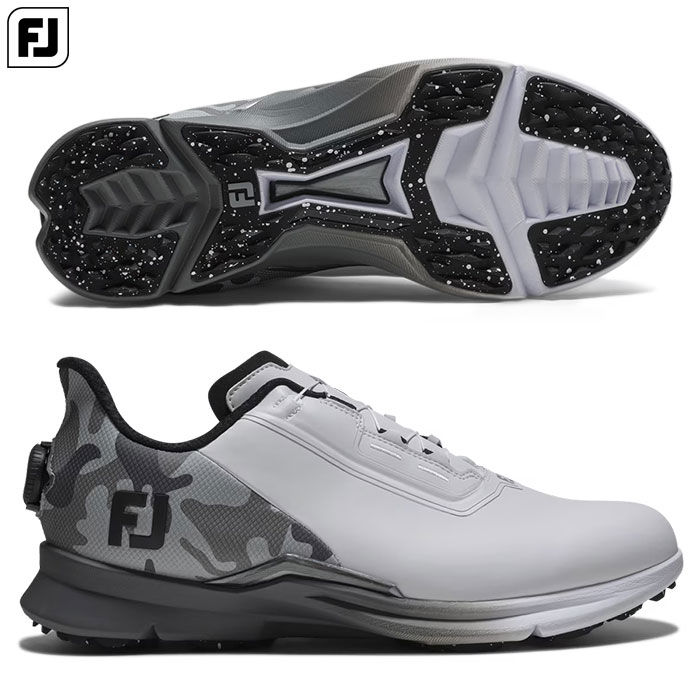 フットジョイ FJ フューエル CAMO BOA ゴルフシューズ スパイクレス