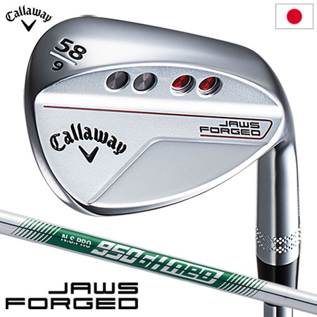 キャロウェイ JAWS FORGED ウェッジ クロム メンズ 右用 N.S.PRO 950GH neo スチールシャフト 日本正規品 2023年モデル