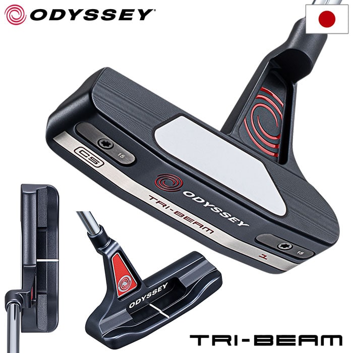 オデッセイ TRI-BEAM #1CS パター メンズ 右用 STROKE LABシャフト オデッセイ 日本正規品 2023年モデル
