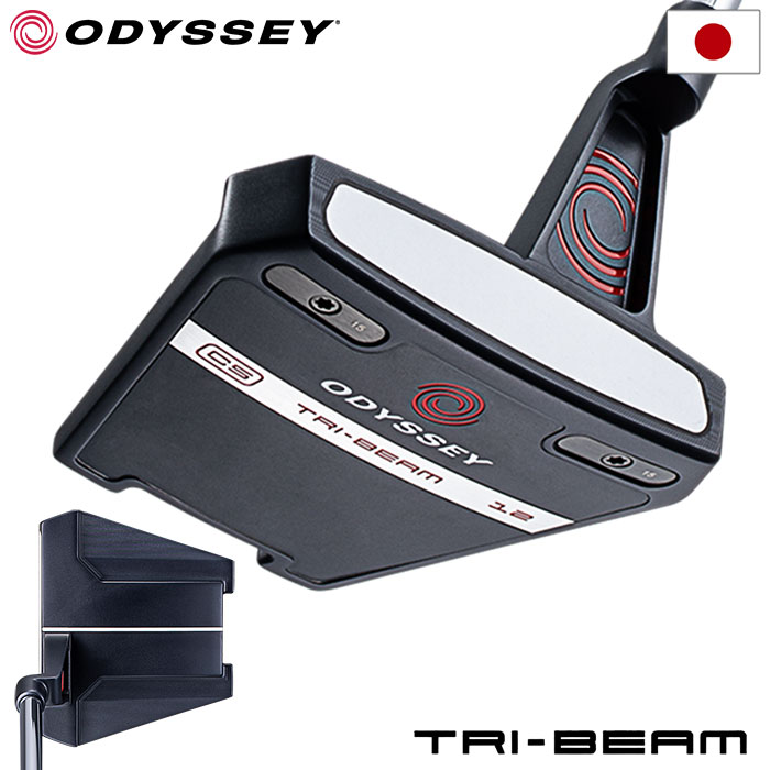 オデッセイ TRI-BEAM TWELVE CS パター メンズ 右用 STROKE LABシャフト ODYSSEY 日本正規品 2023年モデル