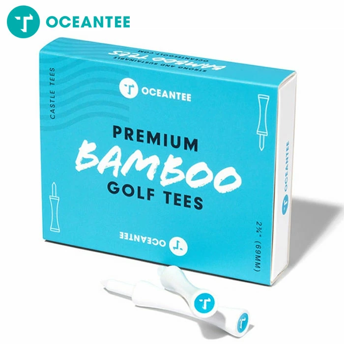 OCEANTEE ゴルフティー 竹製 段付き 69mm 箱入り  15本入 T-796 ライトゴルフ オーシャンティー  ラウンド用品