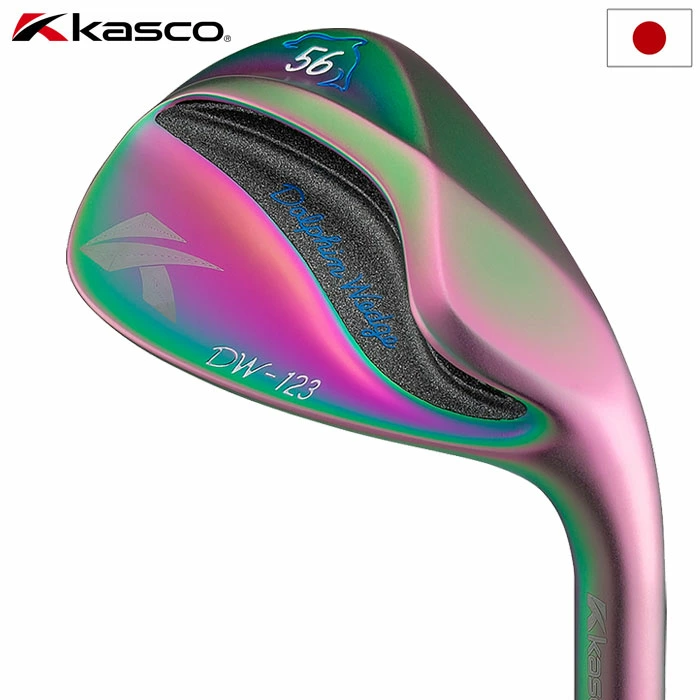 キャスコ KASCO DOLPHIN WEDGE DW-123 Rainbow ウェッジ ストレートネック メンズ 2024年モデル 日本正規品 日本モデル ゴルフ ゴルフクラブ 右用 右打ち 右利き ドルフィン ウェッジ レインボウ