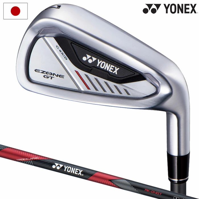 ヨネックス EZONE GT アイアン 4本組(7－Ｐ) メンズ 右用 RK－04GT カーボンシャフト YONEX 2024年モデル 日本正規品