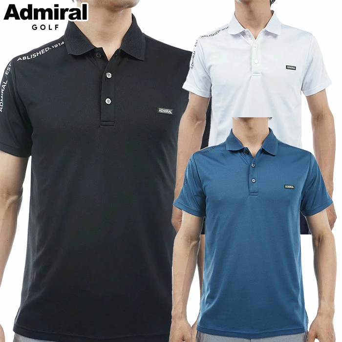 アドミラル 冷感パフォーマンス ポロシャツ ADMA426 Admiral Golf 2024春夏モデル 日本正規品
