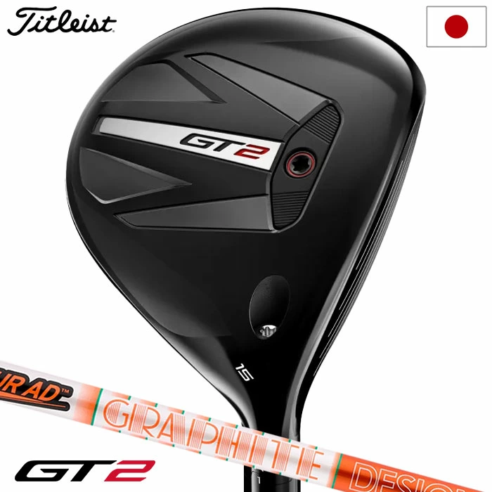 ゴルフ クラブ タイトリスト GT2 フェアウェイメタル メンズ 右用 TOUR AD DI 6 ヘッドカバー付属 2024年モデル 日本正規品